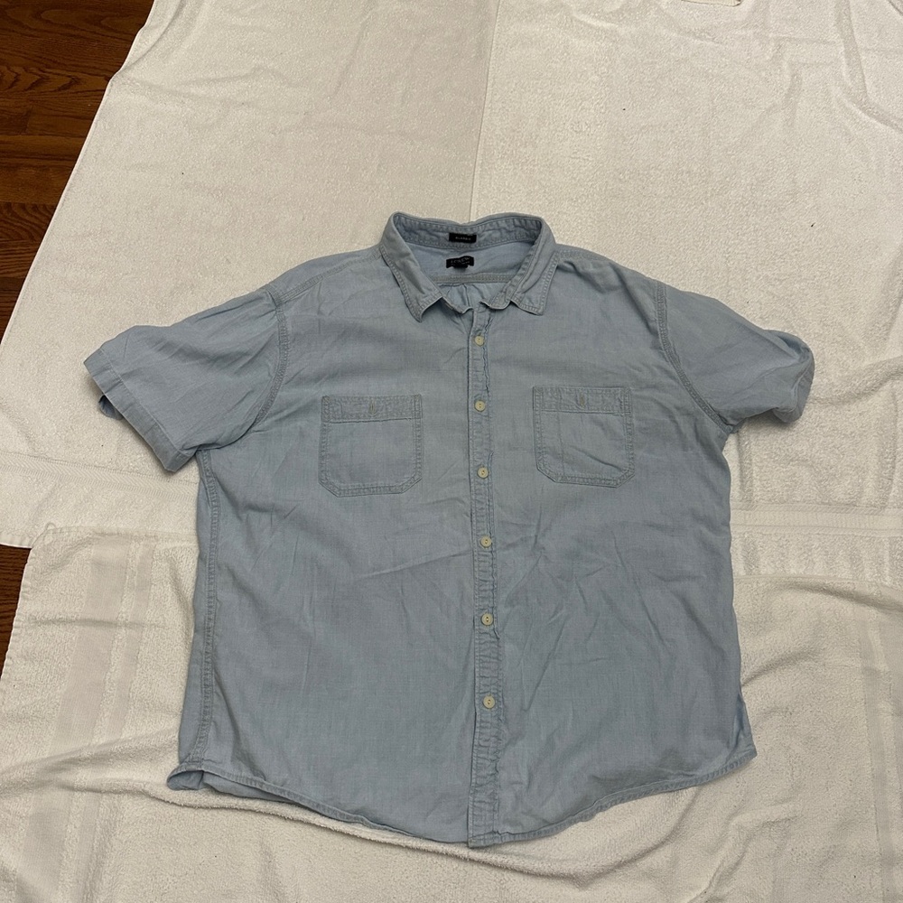 Men's J. Crew Light Blue Casual Shirt
